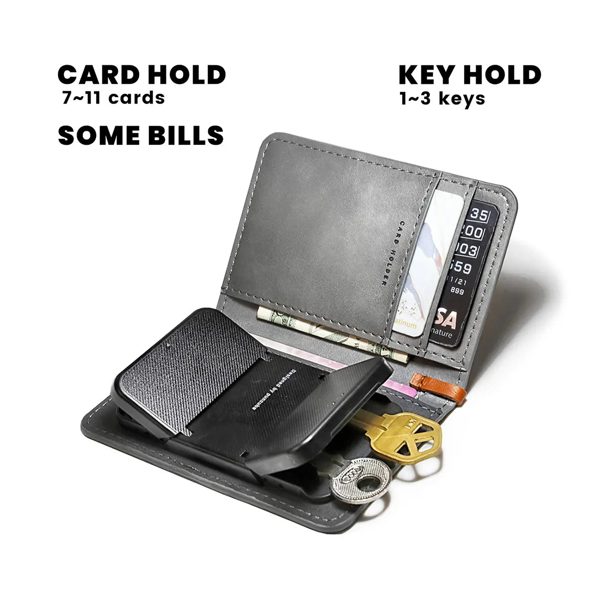 Bifold Key Wallet