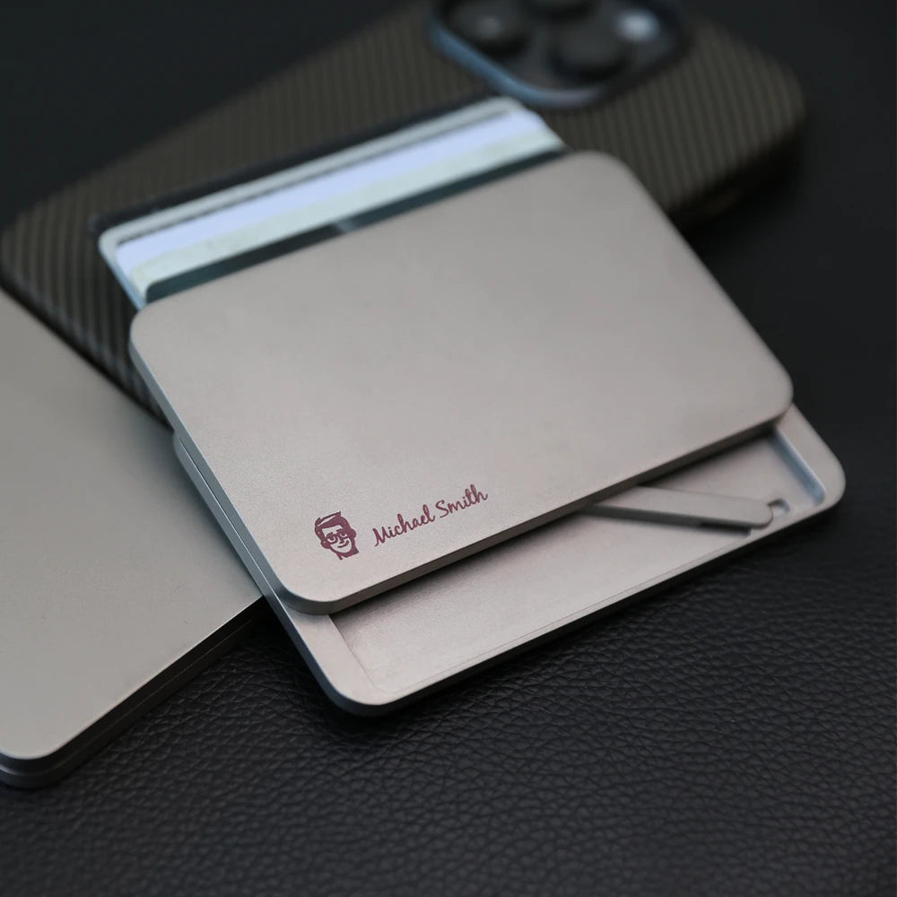 Ti Mech Wallet customization