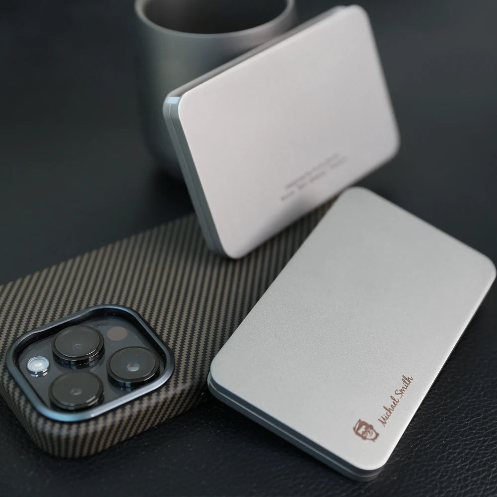 Ti Mech Wallet customization