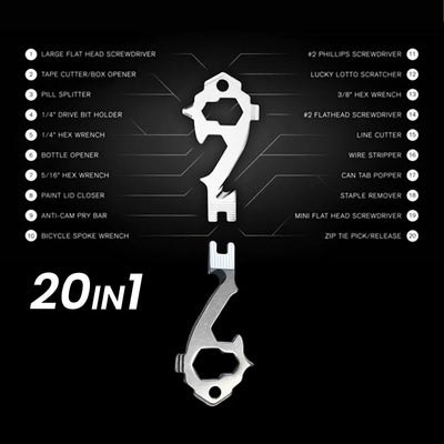 Mini Multi-tool 20-in-1
