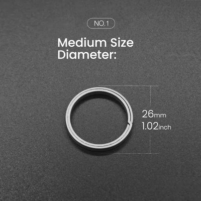Titanium Key Ring